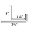 J-trim plafond